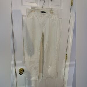Chaps Women’s White Pants (Size: 4)